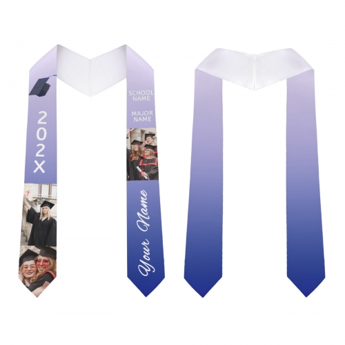 Adult Graduation Stole 5" × 78" | Ships from USA