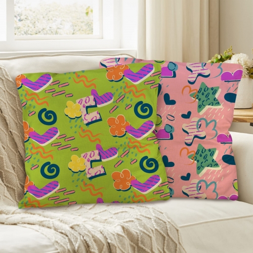 Throw Pillow 18" x 18"  (Set of 2) | Ships from USA