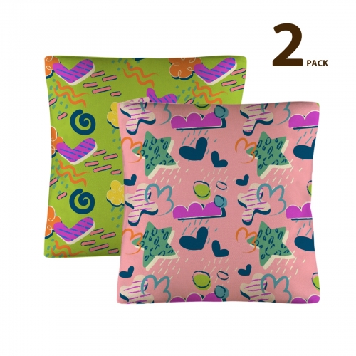 Throw Pillow 18" x 18"  (Set of 2) | Ships from USA