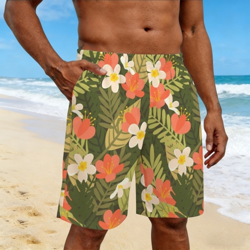 Men's All Over Print Beach Shorts (Sets 26) | Ships from USA