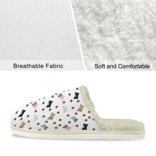 Women's Faux Fur Lined Indoor Slippers