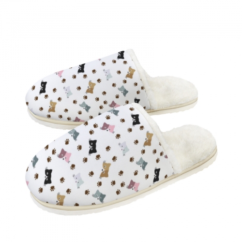 Women's Faux Fur Lined Indoor Slippers