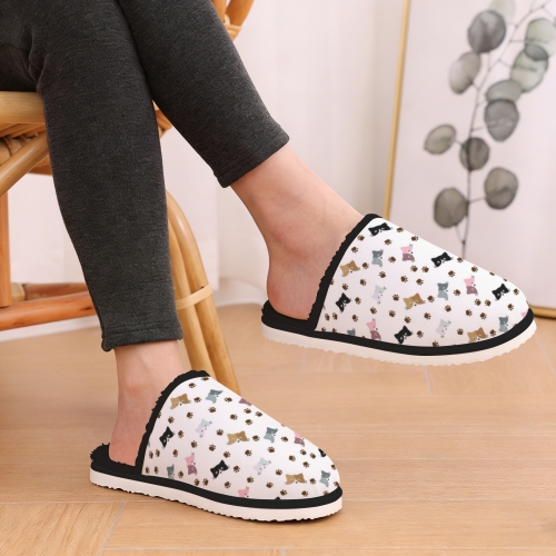 Women's Faux Fur Lined Indoor Slippers