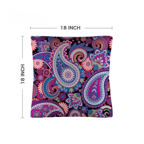 Linen Pillow Case 18" x 18" ( One Side & Pack of 4 )