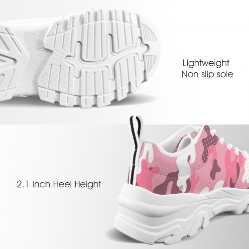 Women's Low-Top Outdoor Chunky Sneakers
