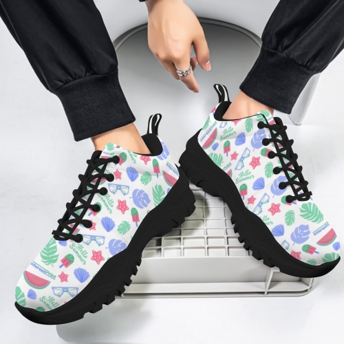 Men's Low-Top Outdoor Chunky Sneakers
