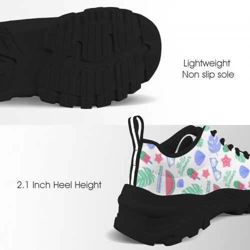 Men's Low-Top Outdoor Chunky Sneakers