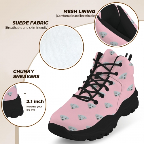 Women's High-Top Outdoor Chunky Sneakers
