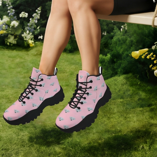 Women's High-Top Outdoor Chunky Sneakers