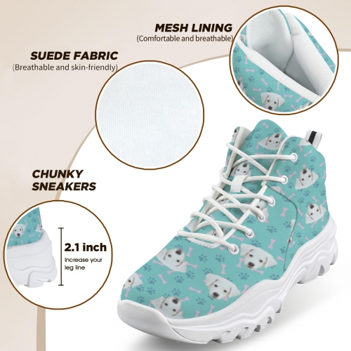 Men's High-Top Outdoor Chunky Sneakers