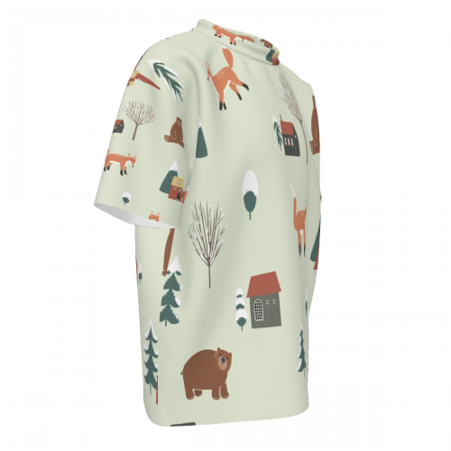 Kids Crew Neck Short Sleeve T-Shirt