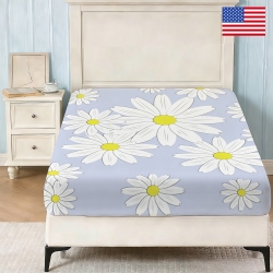 Double Bed Fitted Sheet 60" x 80" x 13" | Ships from USA
