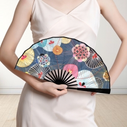 Double-Sided Custom Folding Fan