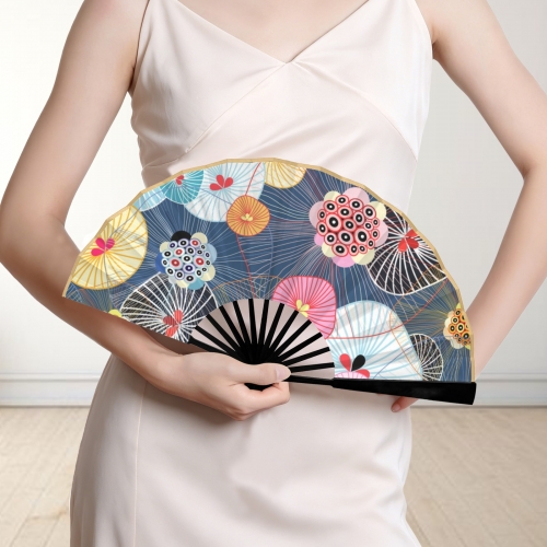 Double-Sided Custom Folding Fan