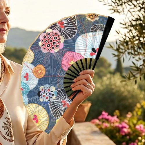 Double-Sided Custom Folding Fan