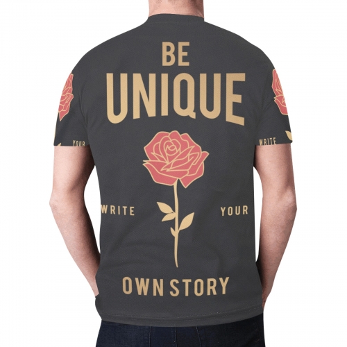 Custom Men's All Over Print T-shirt ( Model T45 )