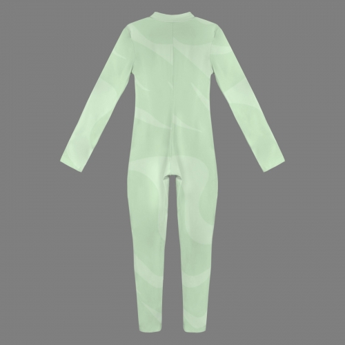 Women's Long Sleeve Zip Front Jumpsuit