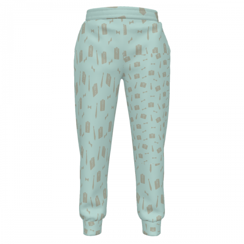 Children’s Drawstring Cuffed Sweatpants With Side Pockets