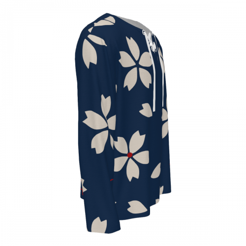 Men's Long-Sleeve Drawstring Shirt