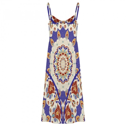 Women's Strappy Slit Dress