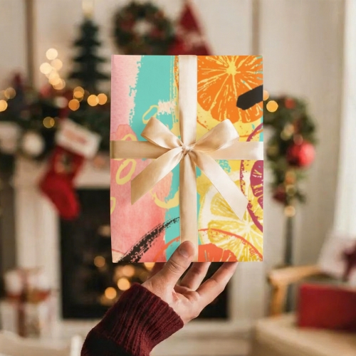 Gift Wrapping Paper-Kraft Paper 58" x 22" (2 Rolls) | Ships from USA