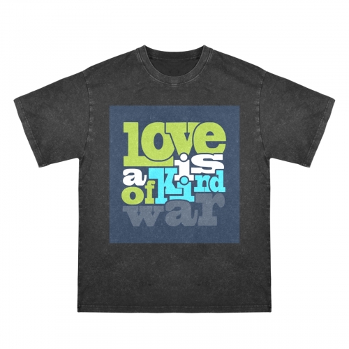 Men's Washed Cotton T-Shirt (Front Printing) | Ships from USA