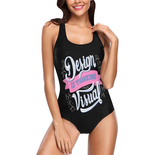 Custom Women's One Piece Swimsuit  S04