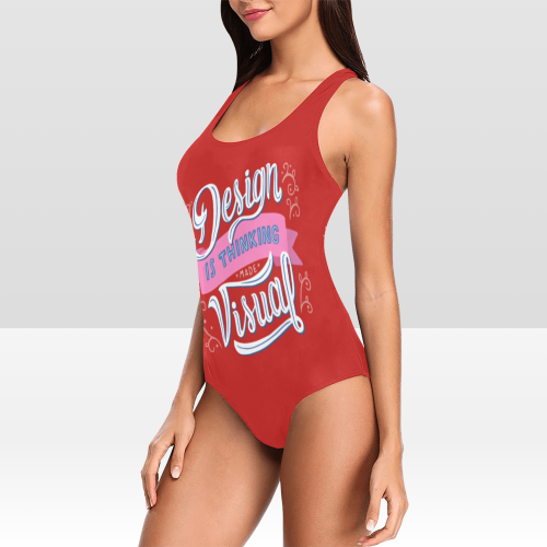 Custom Women's One Piece Swimsuit  S04