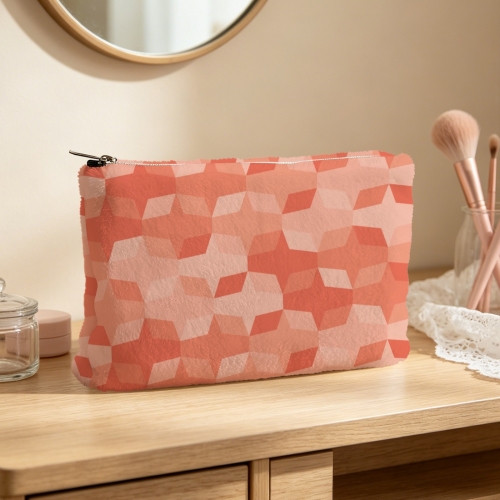 Custom Flannel Zipper Bag