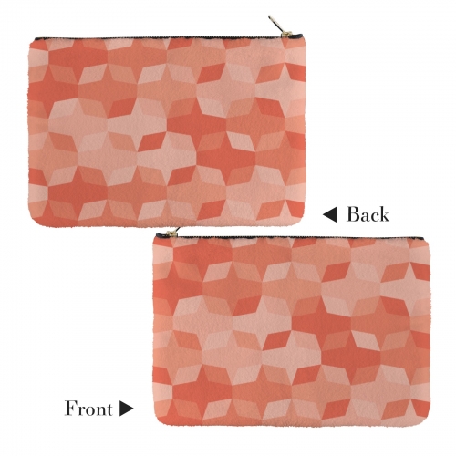 Custom Flannel Zipper Bag
