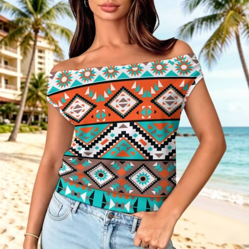Women's Off-the-Shoulder T-shirt