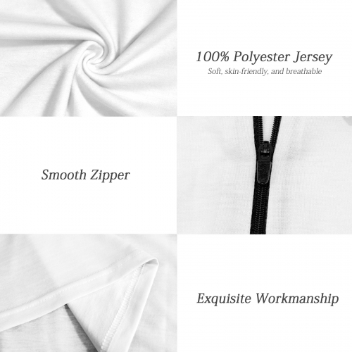 Custom Men's Zipper Polo Shirt ( Model T88 )