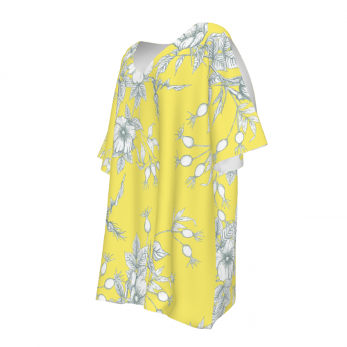 Women's V-Neck Long-Sleeve Shirt