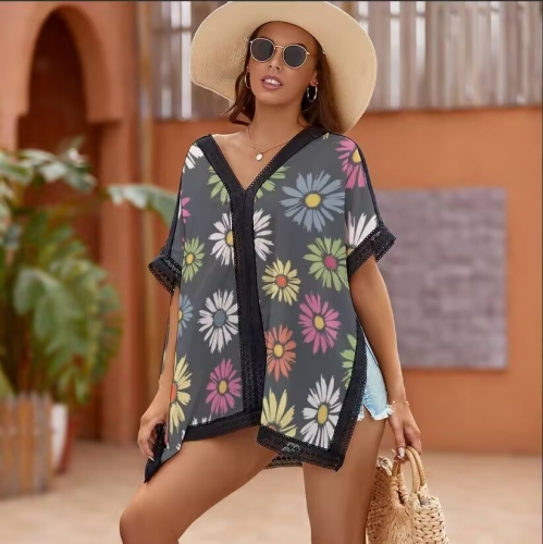 Custom Women's Beach Swim Cover Up