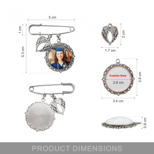 Personalized Lapel Pin ( One Image )