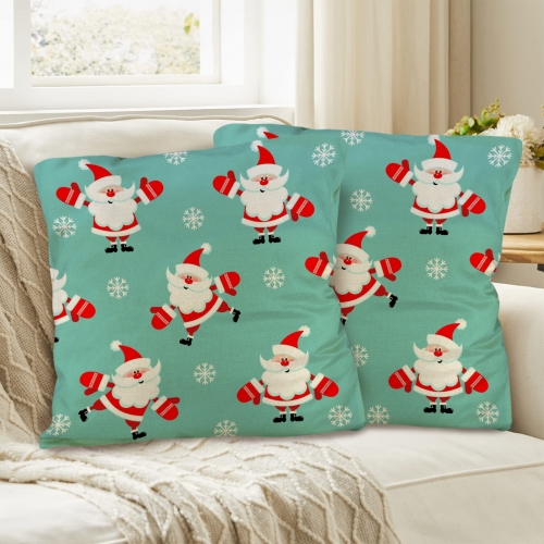 Linen Pillow 18" x 18"  (Set of 2) | Ships from USA