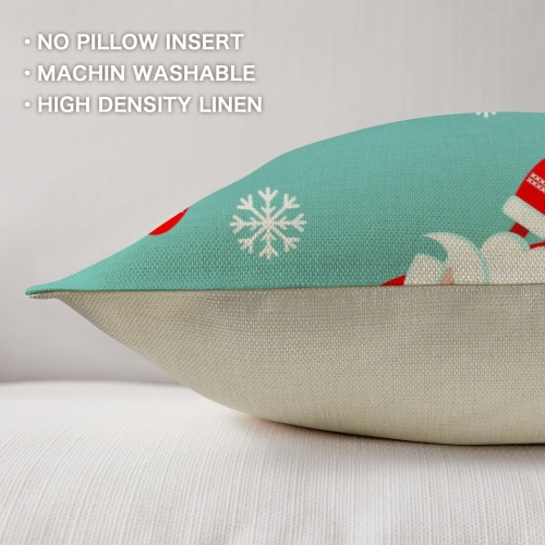 Linen Pillow 18" x 18"  (Set of 2) | Ships from USA