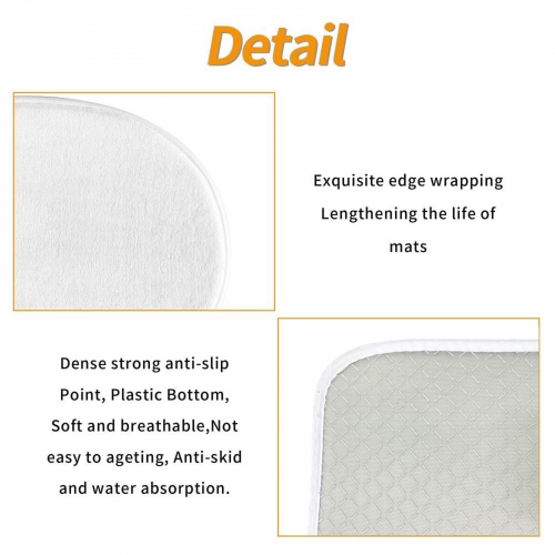 Custom 3-Piece Bathroom Rug Set | Ships from USA