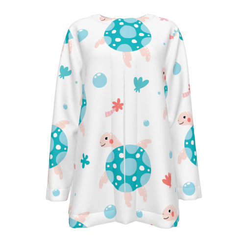 Women’s Round Neck Placket Top
