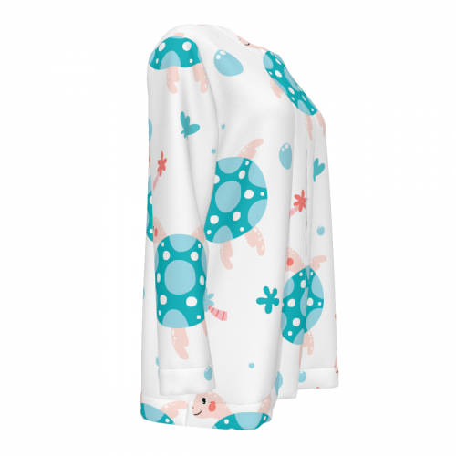 Women’s Round Neck Placket Top