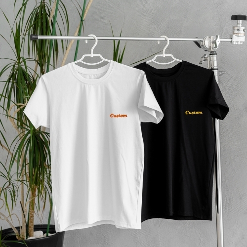 Custom Embroidered Unisex T-shirt | Ships from USA