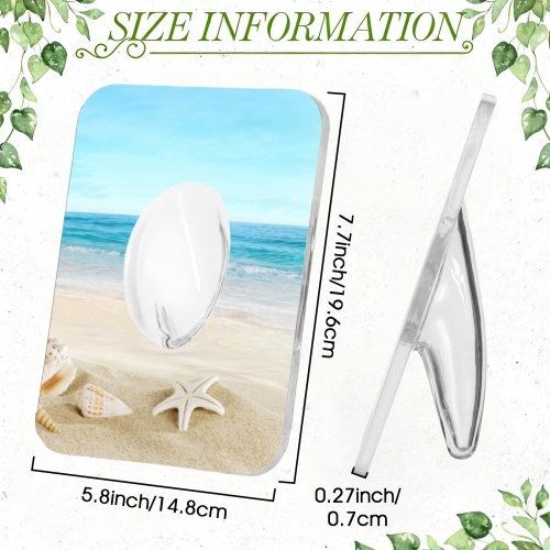 Acrylic Photo Frame Vase | Ships from USA