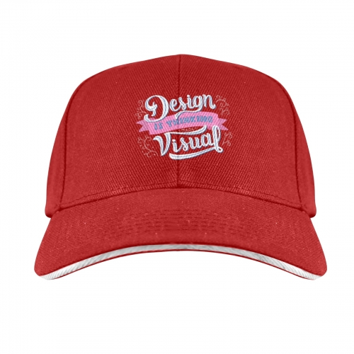 Custom Sandwich Peak Cap | Ships from USA