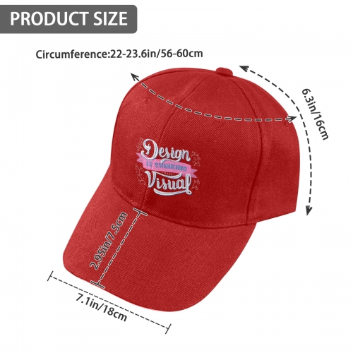 Custom Sandwich Peak Cap | Ships from USA