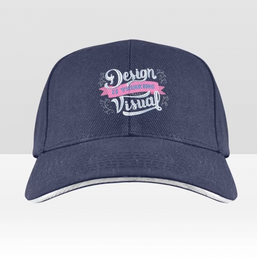 Custom Sandwich Peak Cap | Ships from USA