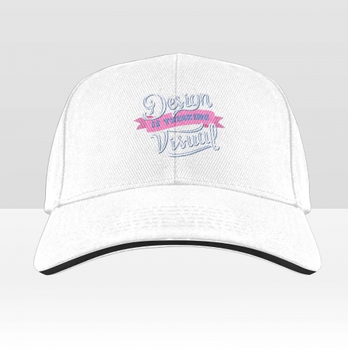 Custom Sandwich Peak Cap | Ships from USA