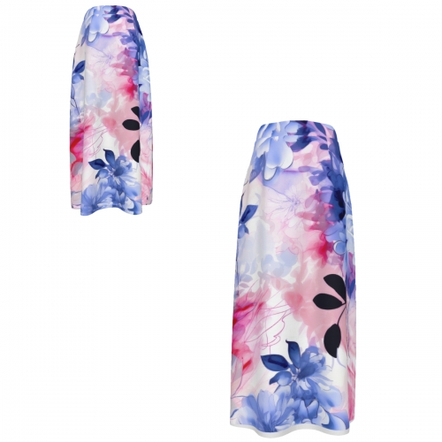 Women's A-Line Midi Skirt
