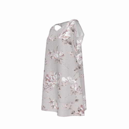 Women's Sleeveless A-Line Dress with Pockets