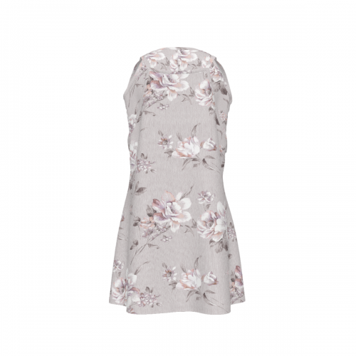 Women's Sleeveless A-Line Dress with Pockets