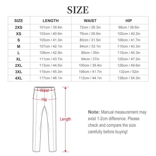 All Over Print Men's Dress Pants